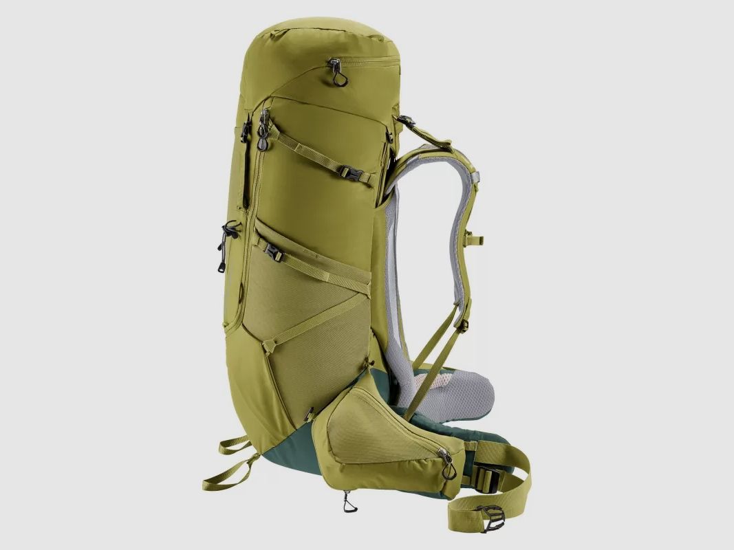 Deuter Aircontact Core 60+10 Grün, Braun, Bild 7 von 11