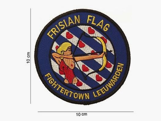 Embleem stof Frisian flag