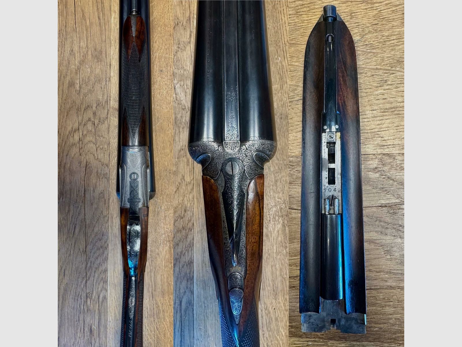 Stephen Grant & Sons Doppeflinte mit Seitenschlossen