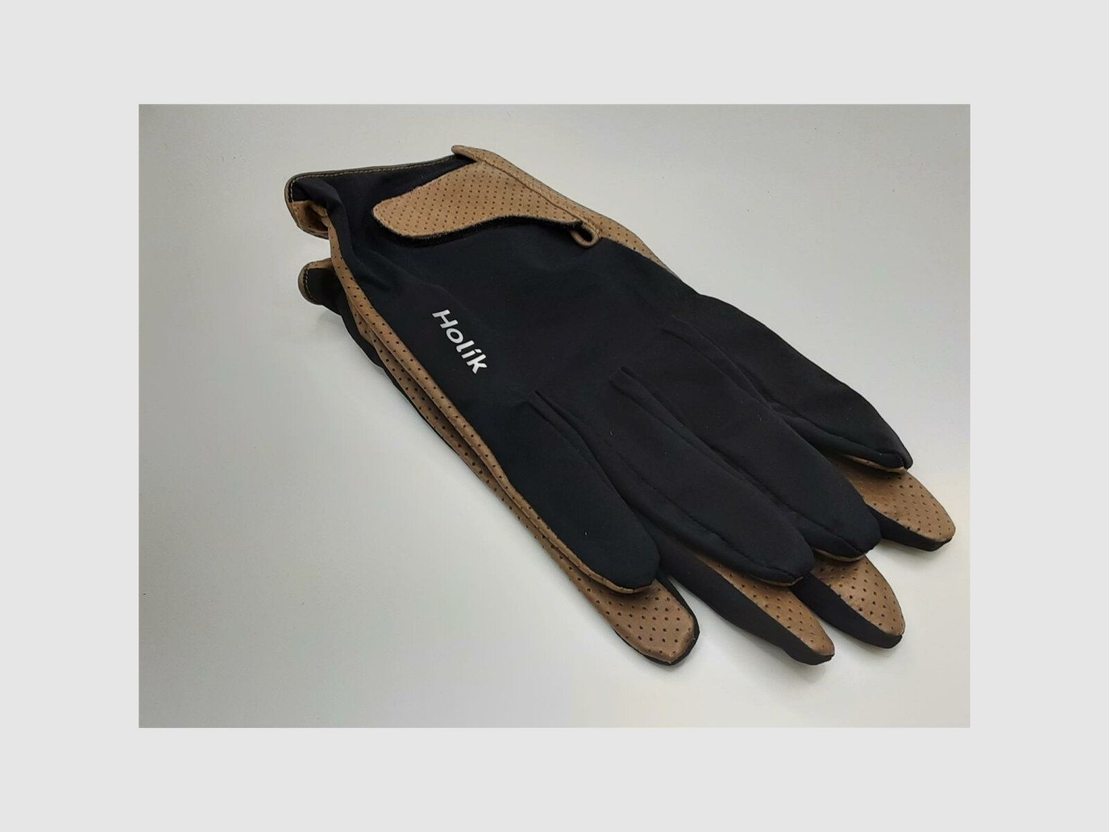 Handschuh Mia schwarz/braun