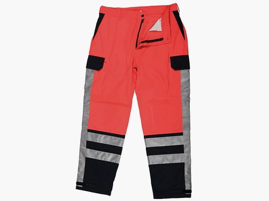 Bundeswehr Original BW Hose Rettungsdienst orange gebraucht
