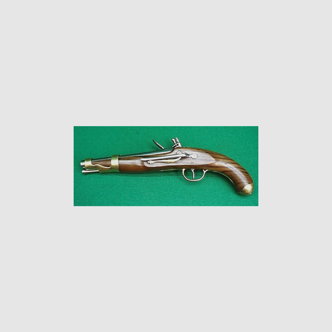 Indien Steinschloß Pistole French See Service 1766