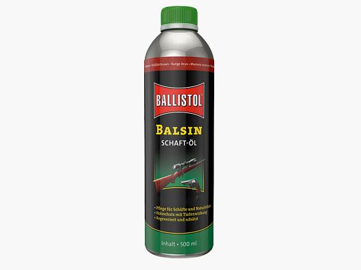 Ballistol Balsin Schaftöl Rotbraun (500 ml)