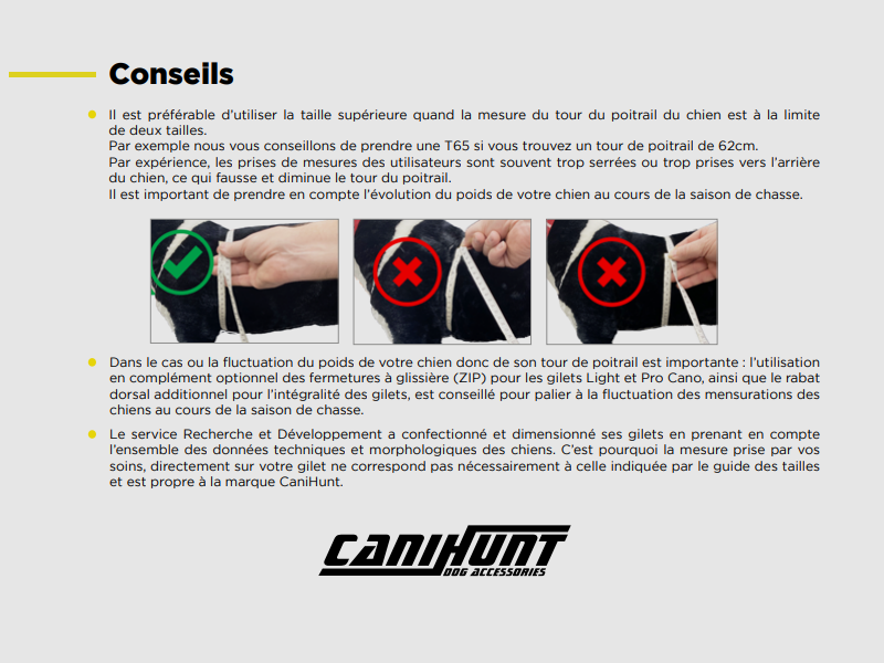 Gilet de protection chien de chasse Canihunt Protect ECO, image 20 sur 20