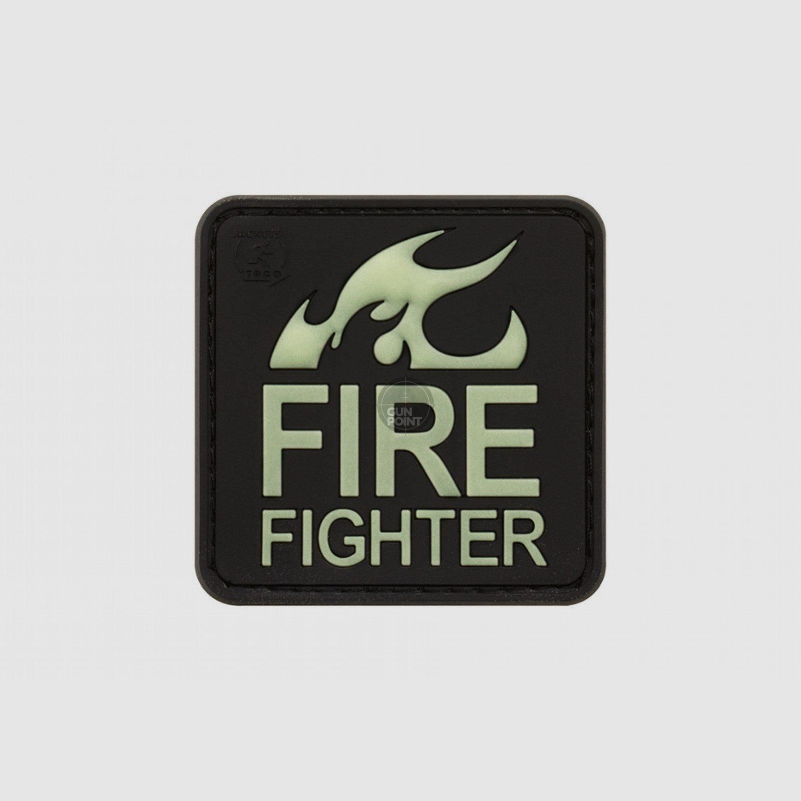Fire Fighter Rubber Patch