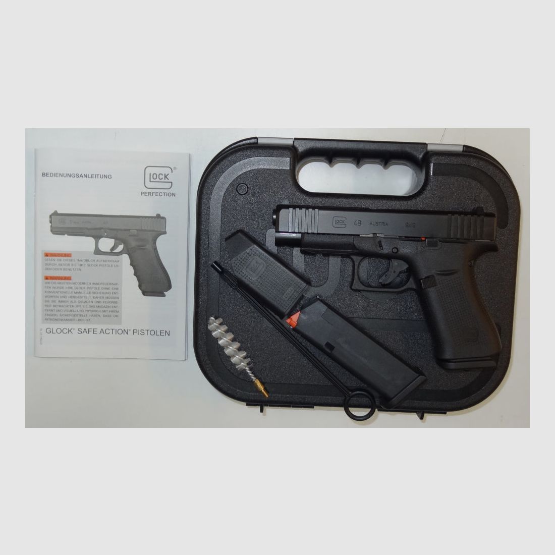Glock pistol Glock 48 R/FS Slimline in caliber 9mm Para (9x19)