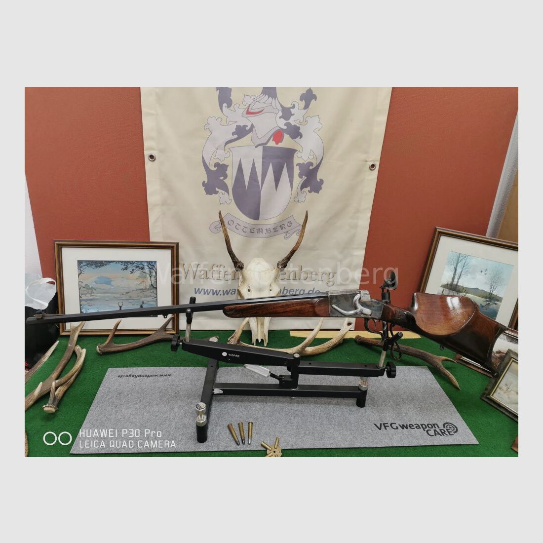 Franz Ernst Nürnberg Sistema Aydt Scheibenbüchse