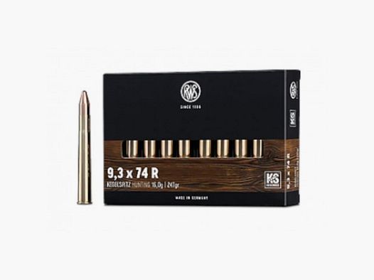 RWS 9.3x74r KS 247 Gr