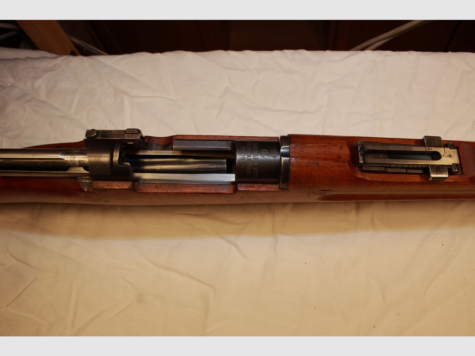 Schwedischer M 96, Einzellader.