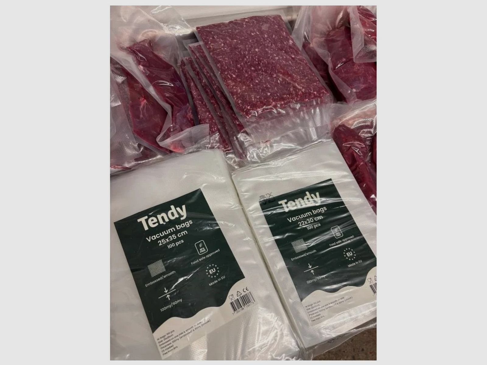 Tendy | Vakuumbeutel Transparent