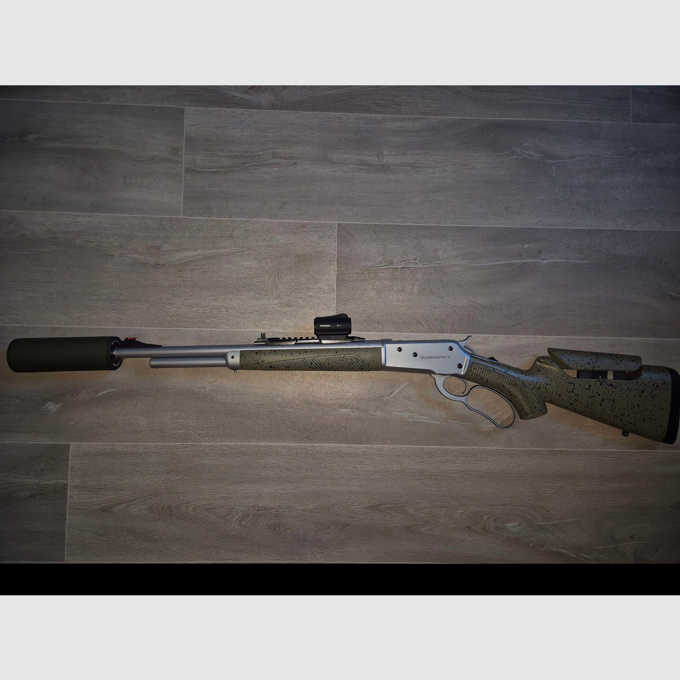 Davide Pedersoli Unterhebelrepetierer Guidemaster-X