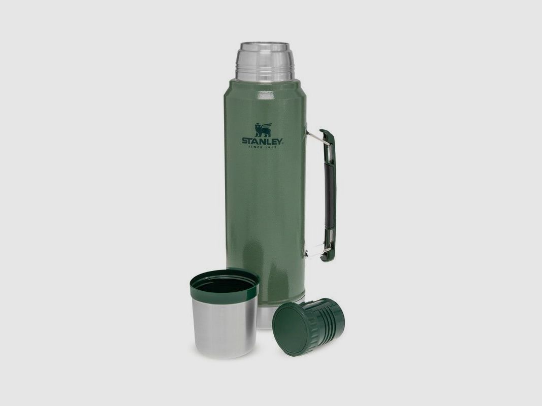 Stanley Thermoskanne Hammertone Green 1,0 L