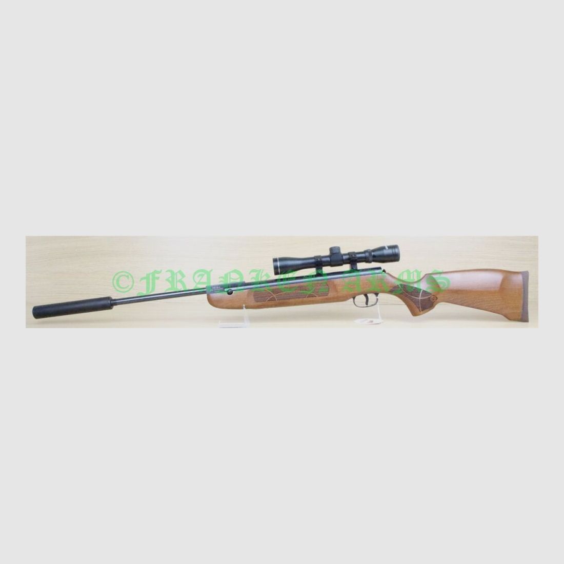 WEIHRAUCH HW 50 K with silencer and scope