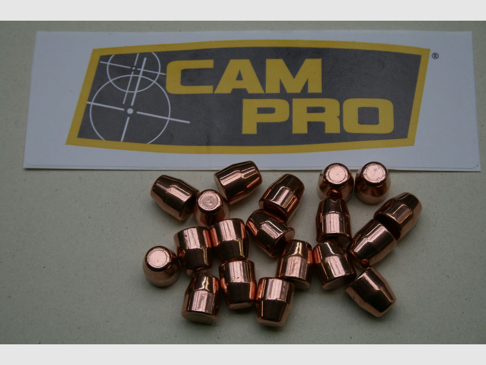 Geschosse Cam Pro Kaliber 45 200 grains TC Kupferbeschichtet, 500 Stück, Bild 1 von 7