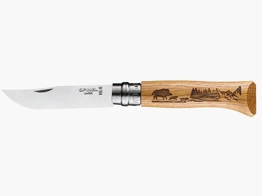 Couteau Opinel No 08 Animalia Sanglier