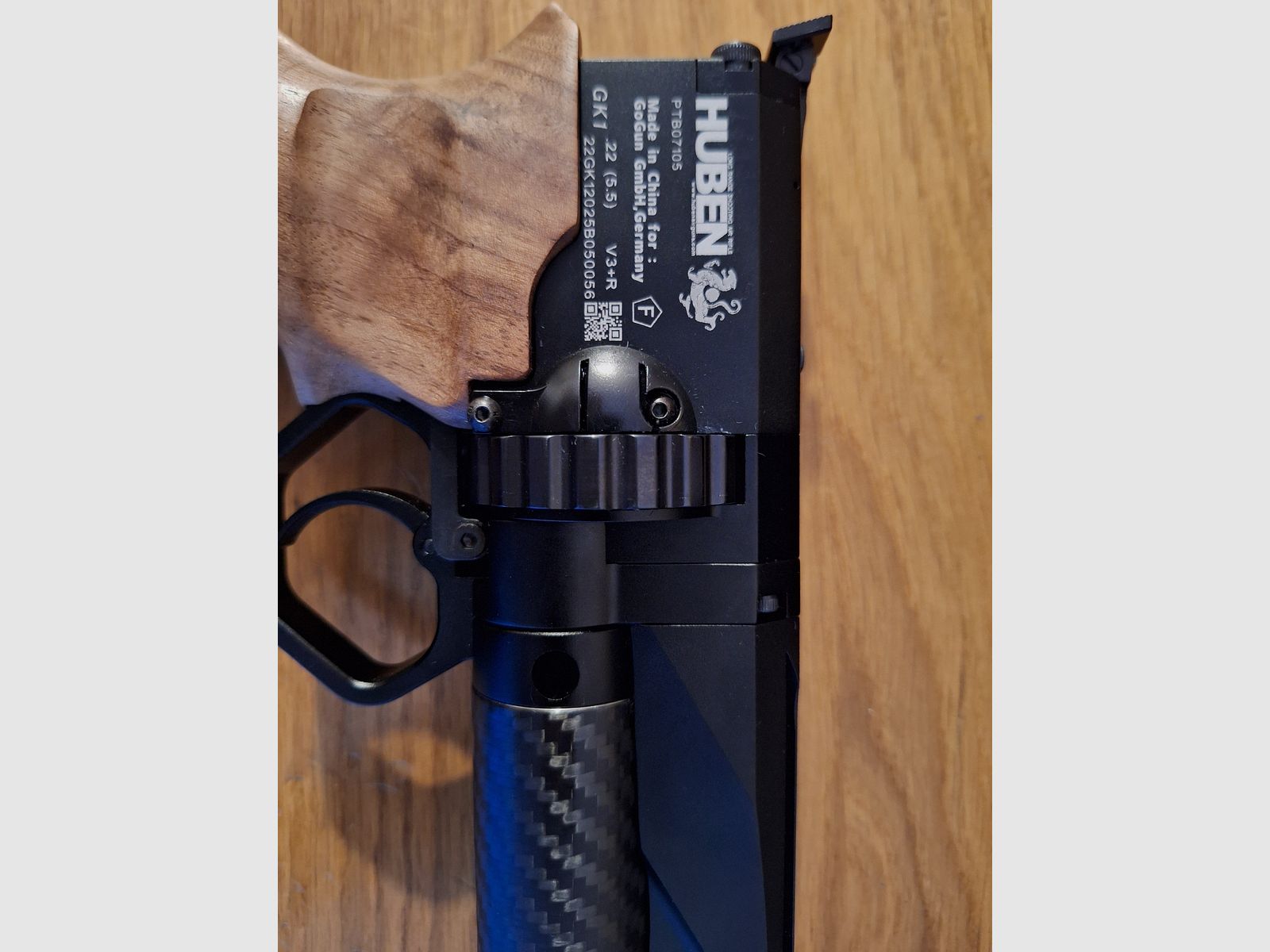 Huben GK1 V3 incl. silencer 7.5 Joules, very good condition,