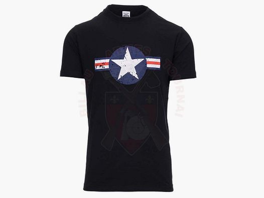 T-Shirt WW2 Airforce Noir