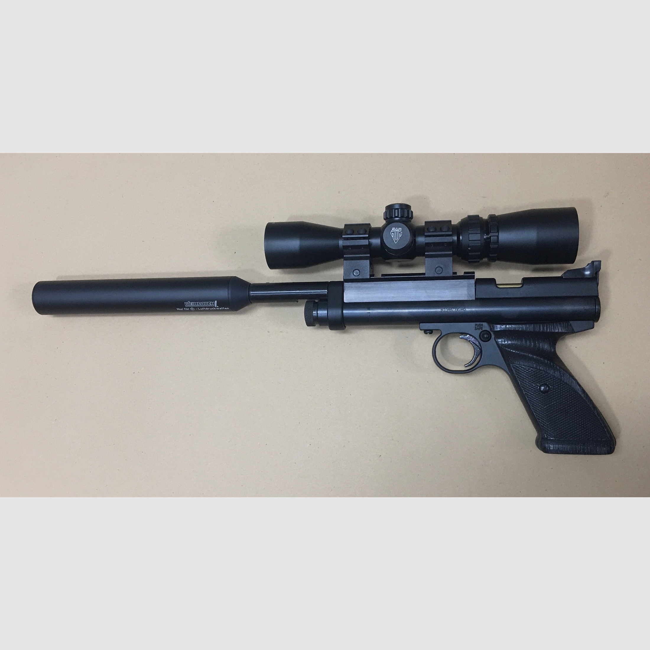 Pistolenzielfernrohr UTG 2-7x32 - absolut neuwertig ohne Gebrauchsspuren