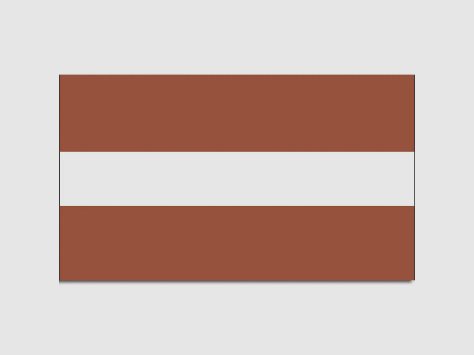 Unbekannt Flagge Lettland