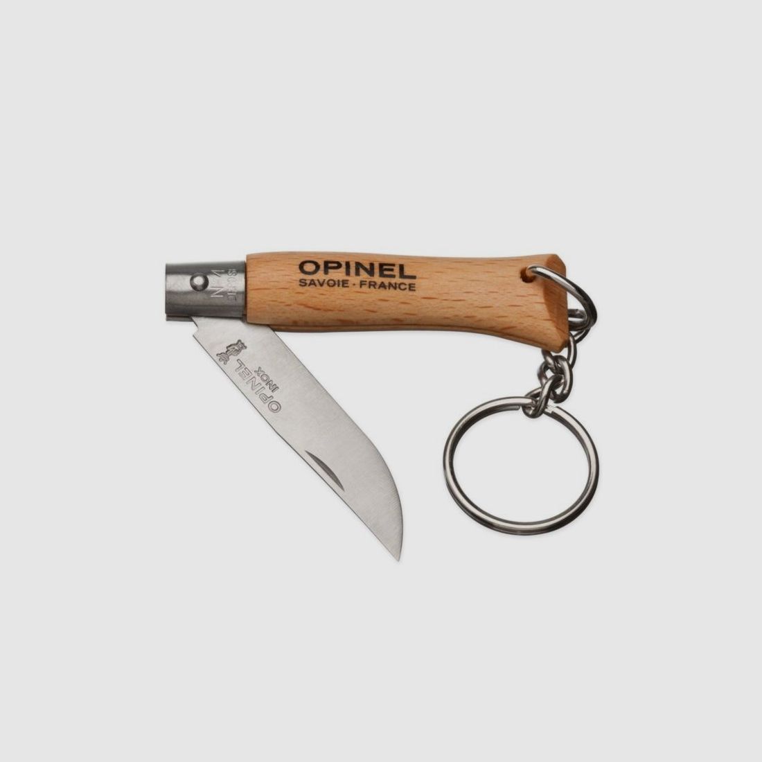 OPINEL N°4 INOX SCHLÜSSELANHÄNGER, Bild 1 von 2