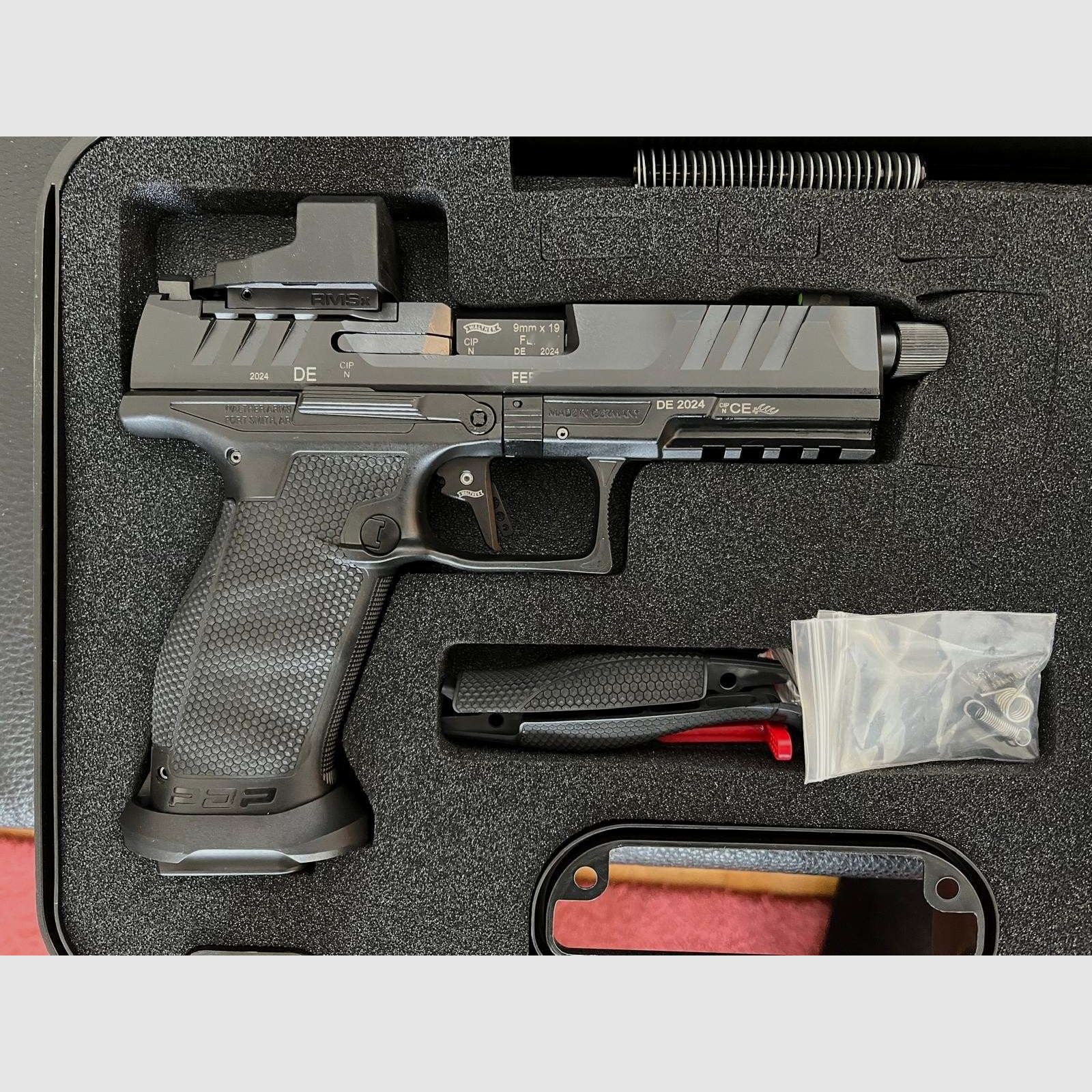 PDP Full Size 5,1” OR Pro SD inkl. Shield RMSx XL Lens + 4,5 " Austauschlauf im Walther Koffer