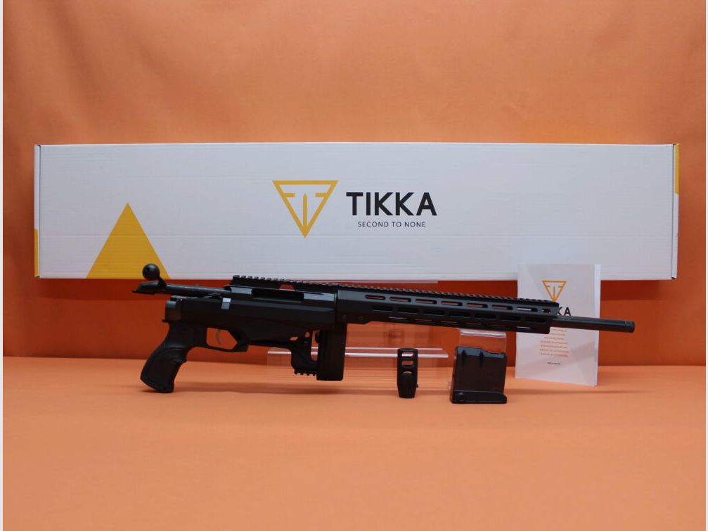 Tikka Rep. rifle 6.5mm Creedmoor Tikka T3x TACT A1 Tactical 20" match barrel/muzzle brake/M-LOK/folding stock