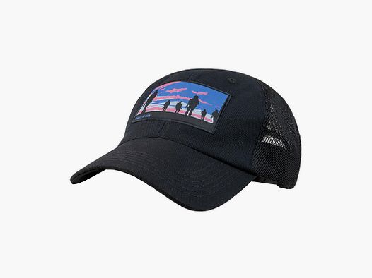 CAPPELLO – DIRECT ACTION – DA SUNSET FEED CAP | Cotton | Black