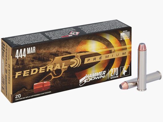 Munizione per fucile FEDERAL HammerDown – 444 Marlin – 270 grains