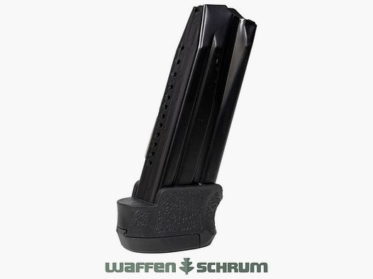 Heckler & Koch Magazin P30SK / SFP9SK 9mm Luger 15 Schuss / schwarz / verlängerter Magazinboden