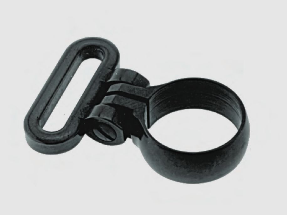 Recknagel 22615-1165 Klemmriemenbügel brüniert 16,5mm mit EURO-Öse 1St.