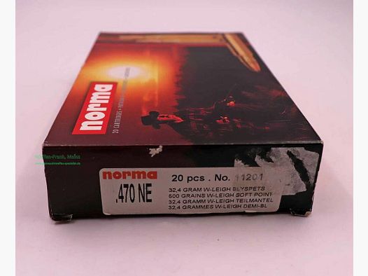 Norma cartridge cases