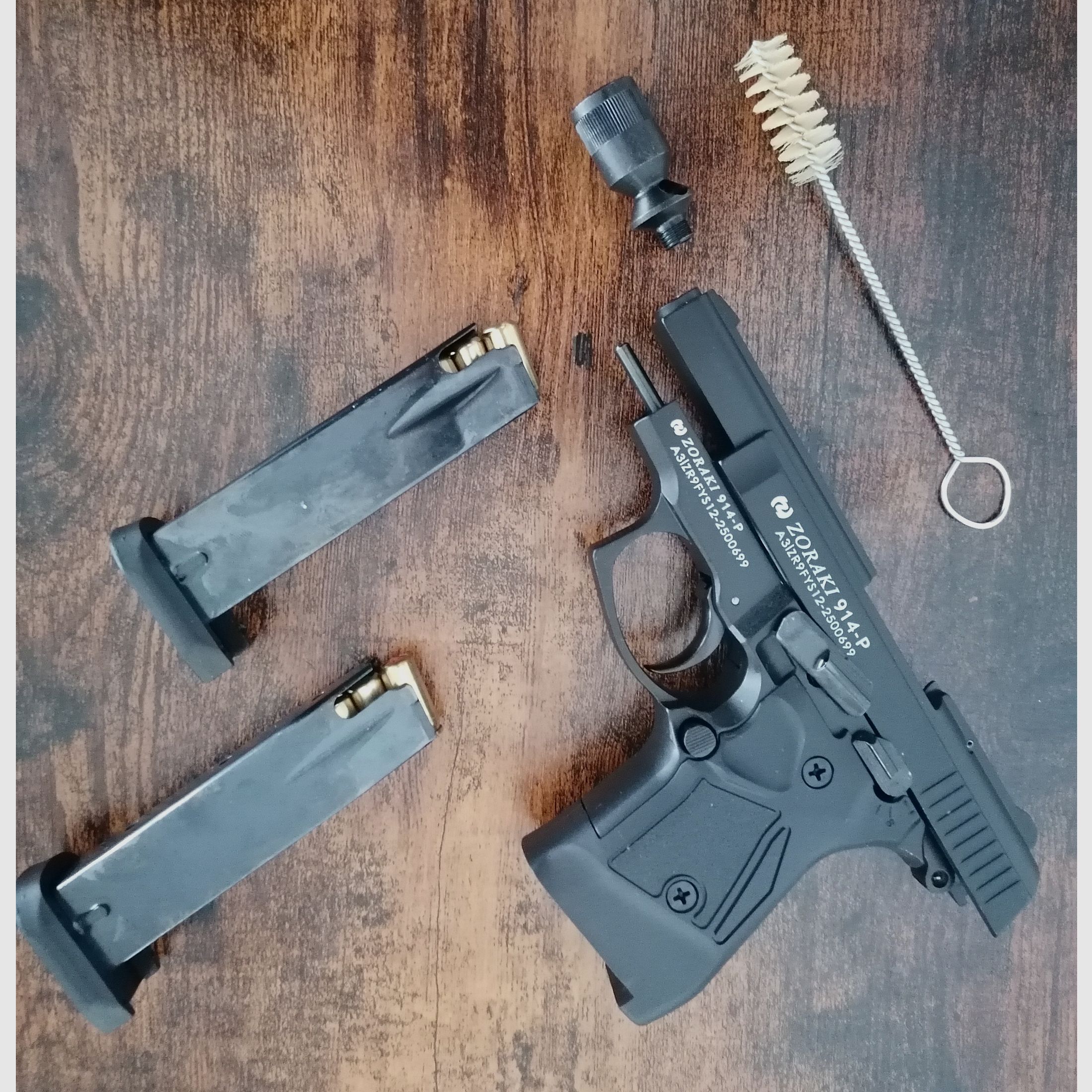 !!NEUWARE!! Zoraki 914 Schwarz 9mm P.A.K im Originalkoffer mit Zubehör