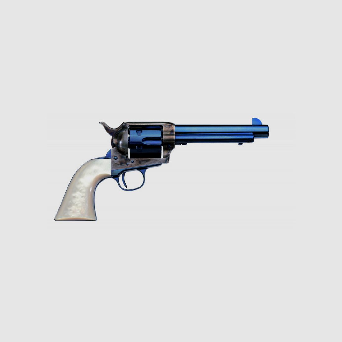 REVOLVER UBERTI 1873 CATTLEMAN QD 45ACP 4-3-4 NEUES MODELL STAHL, Bild 5 von 10