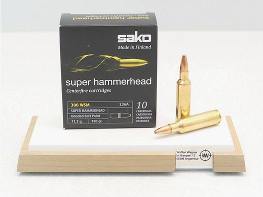 Sako Super Hammerhead 11,7g 180grs .300WSM