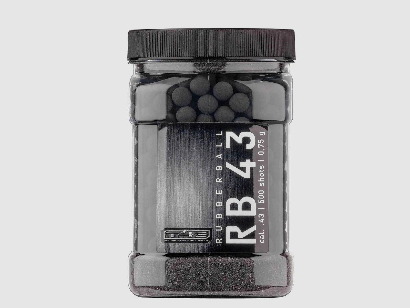 T4E T4E Pallini di gomma Pratica RUB 43 .43 500 pezzi