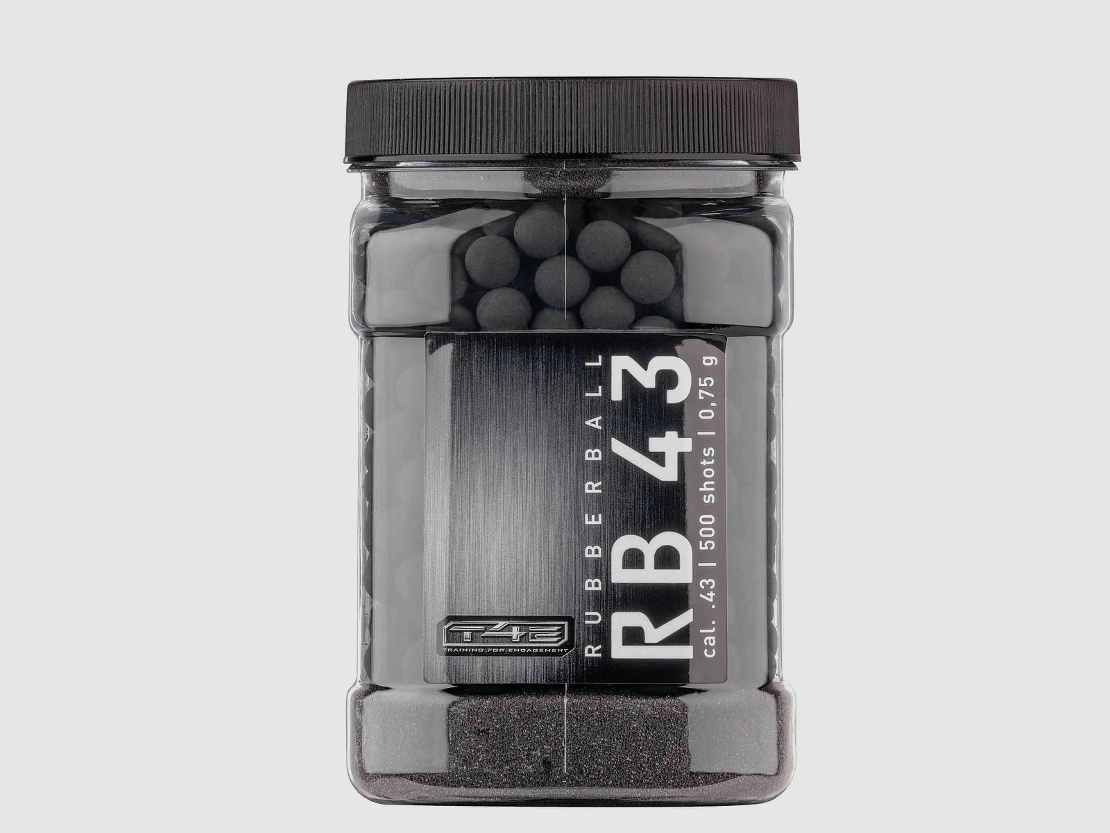 T4E T4E Rubberballs Practice RUB 43 .43 500 pieces