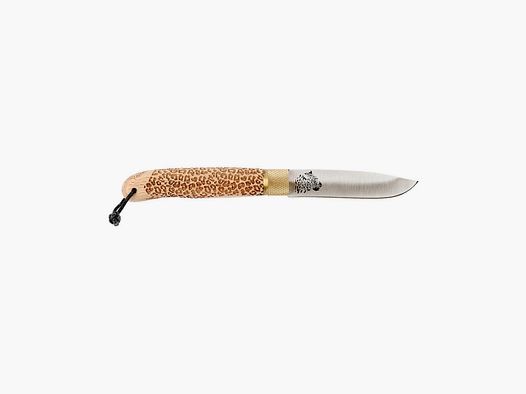 Cuchillo Desplazado Serie Salvaje - Enfoque Leopardo