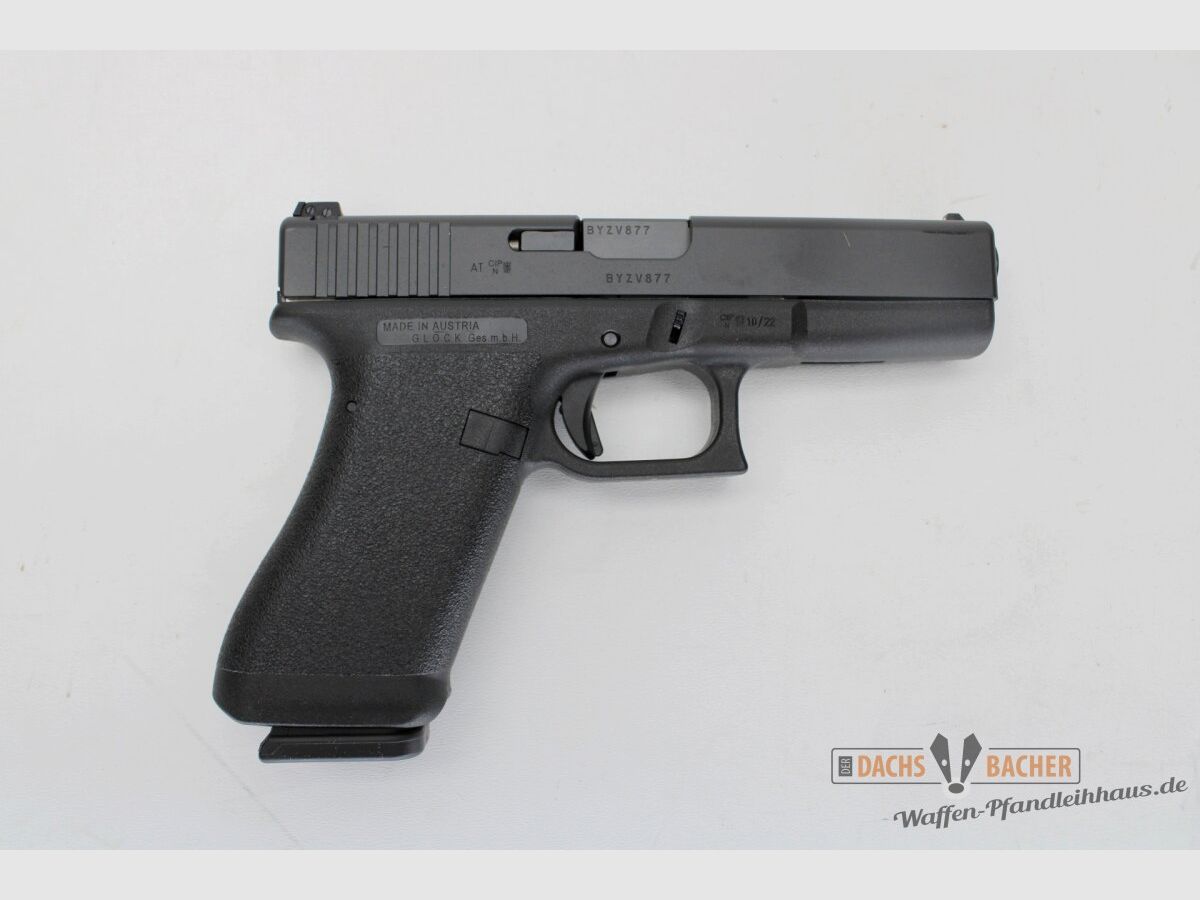 Pistolet Glock 80 Modèle Anniversaire Cal 9 Para avec Boîte de Collection