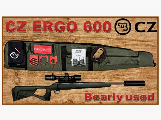 CZ Ergo 600 Waffenpaket SOFORT VERFÜGBAR Dentler, S.I.W. & GPO on Board