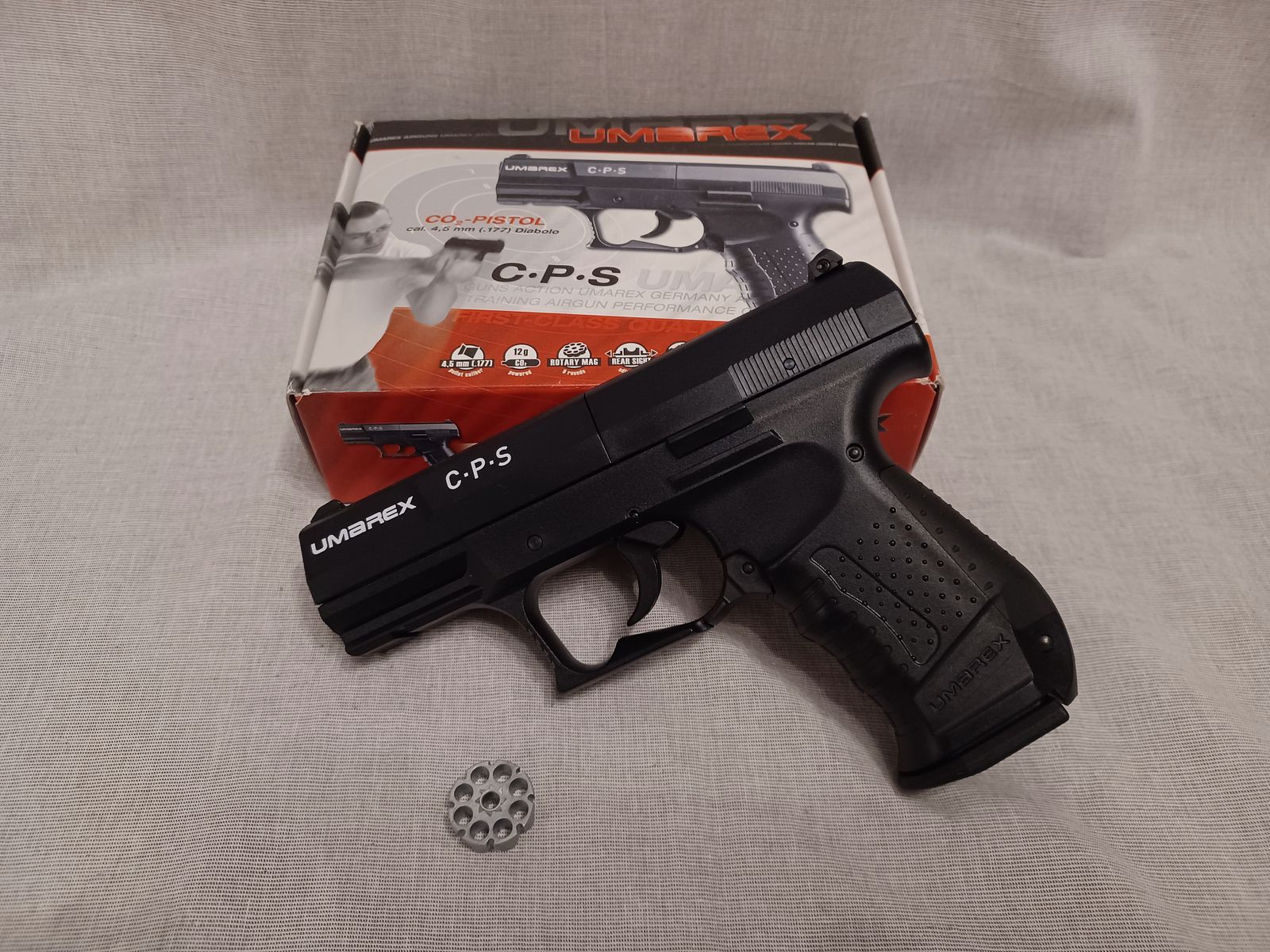 Umarex CPS / 4.5 mm Diabolo / CO2 / Pistol / Original packaging (20)