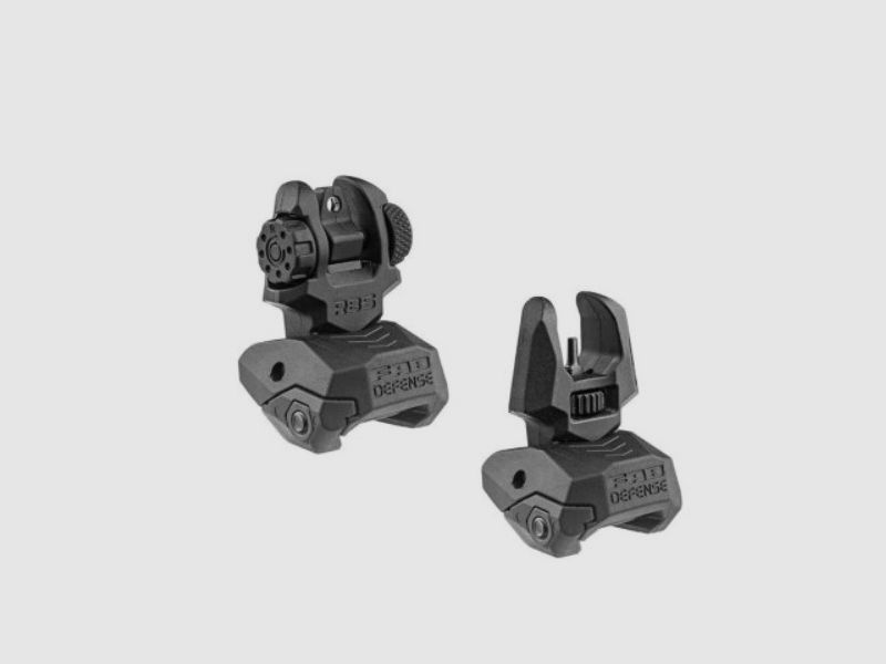 FAB DEFABBATTIBILI SIGHT AND FRONT SIGHT FOR PICATINNY RAIL (FXFRBSKITB)