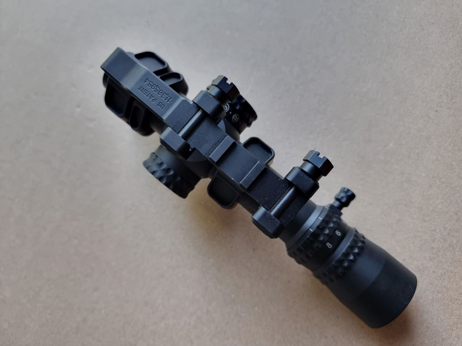 Nachtkraft NX8 1-8x24 MRAD + Eotech EFLX + Badger Ordnance C1 - OPTIEK COMPLEETSET !