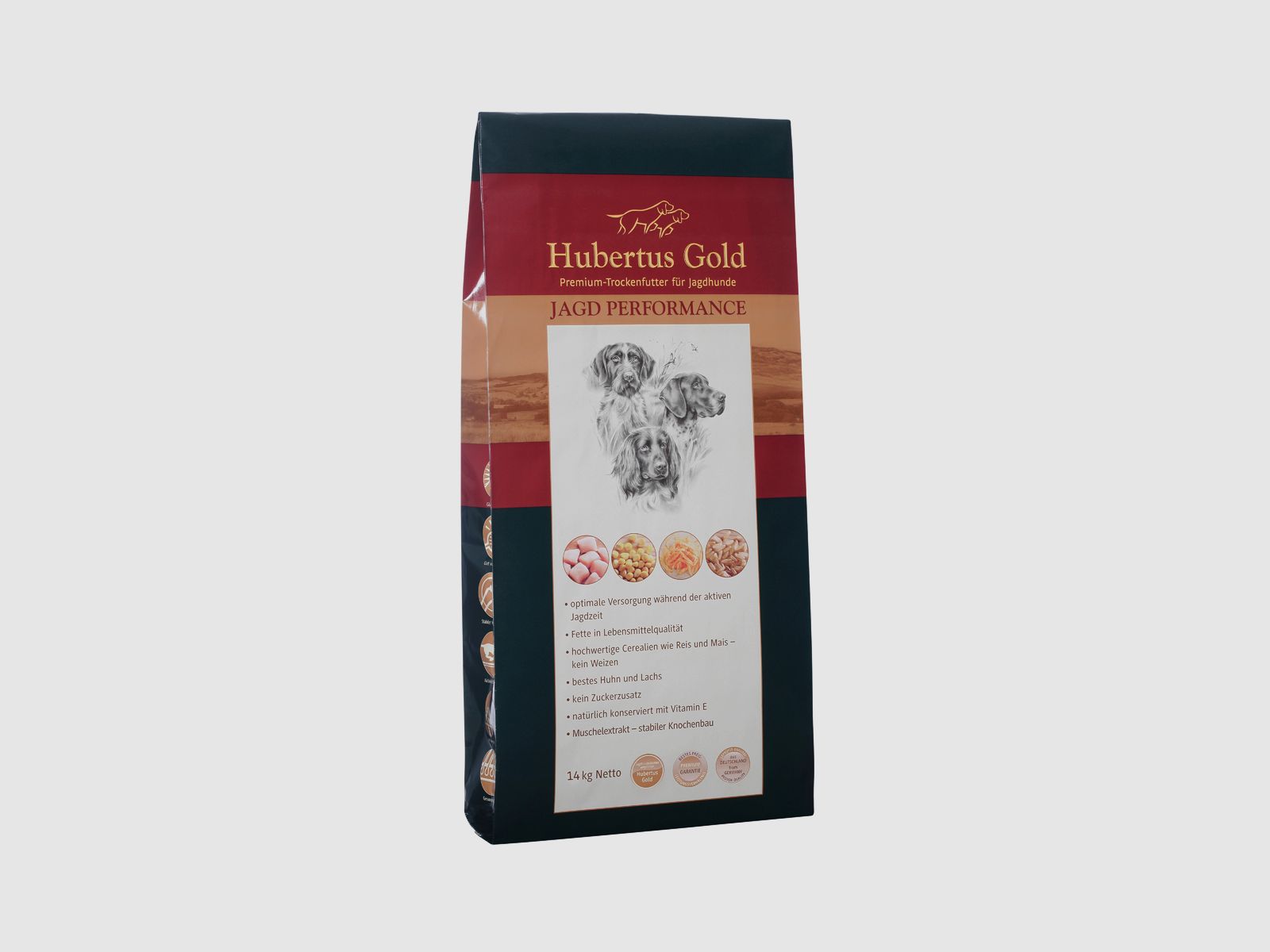 HUBERTUS GOLD Jagd Performance Trockenvollkost 14 kg
