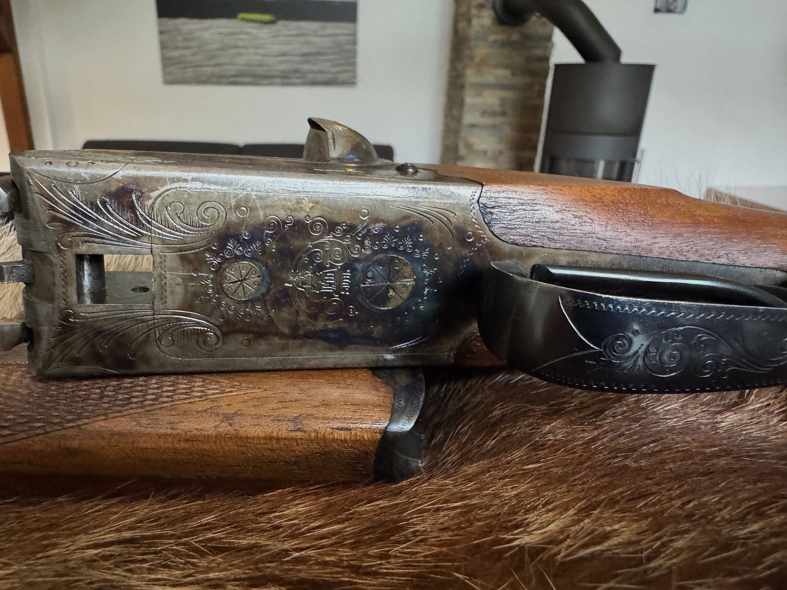 Fusil double Fortuna Suhl Cal. 12/70