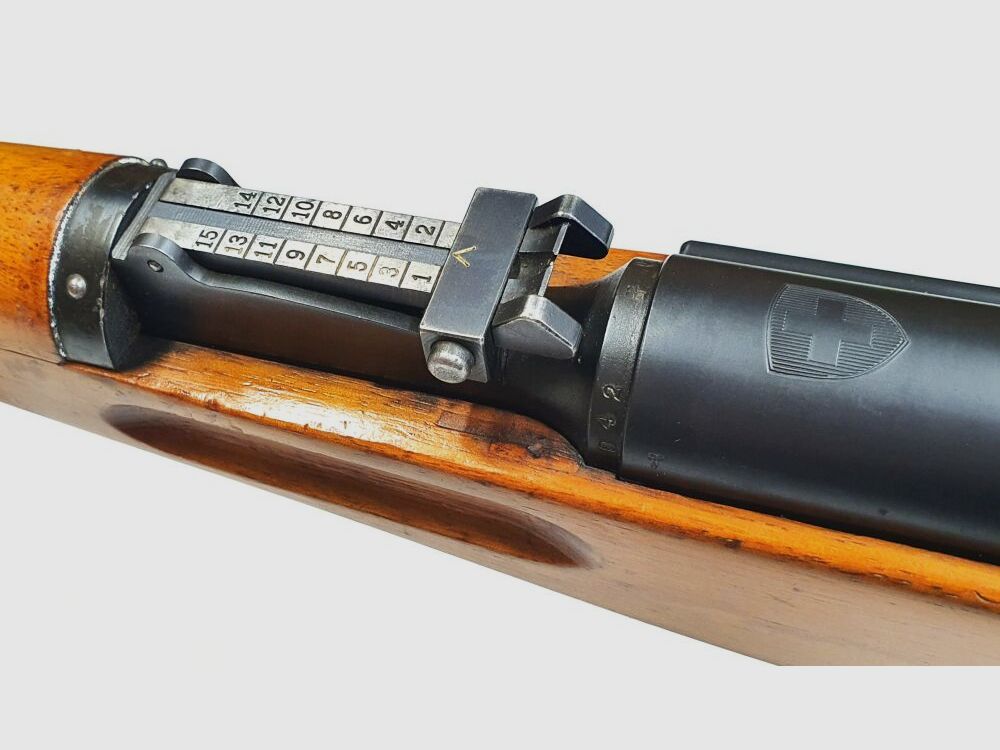 Bern Weapons Factory Repeating Rifle Bern Weapons Factory Swiss K31 Caliber 7.5x55 Swiss complete matching numbers + private