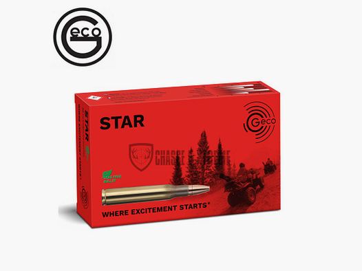 20 cartridges GECO Cal 8X57 JRS 160gr STAR