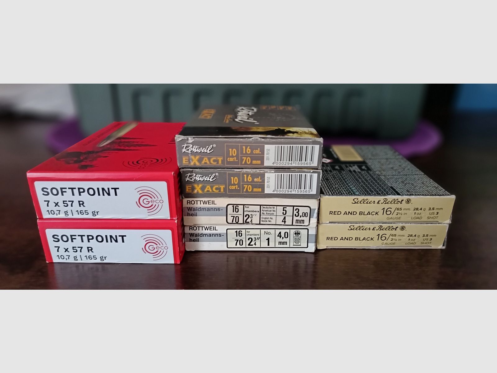 Brünner Bockbüchsflinte  7x57r 16/70