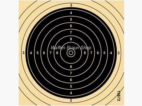 Specchio a inserimento per calibro ridotto adatto a 30/4, formato: 13,5 x 13,5 cm, numerato progressivamente