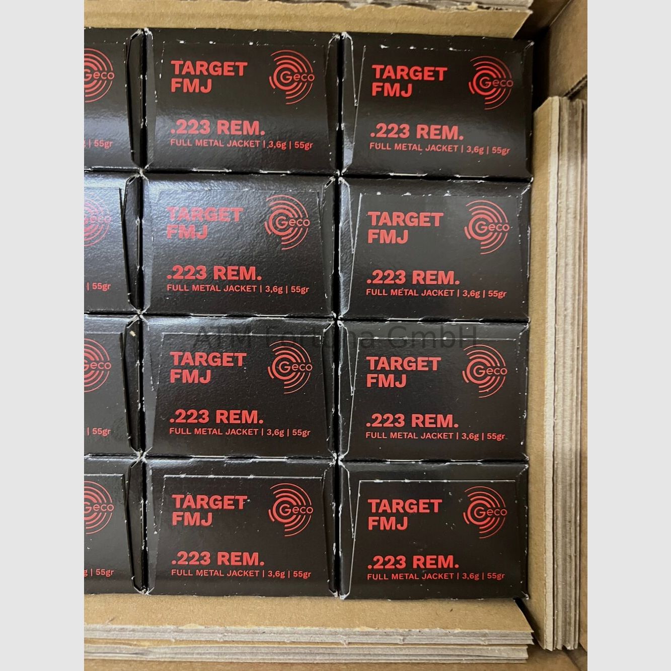 GECO	 Target .223 Rem. Vlm 3,6g/55grs.
