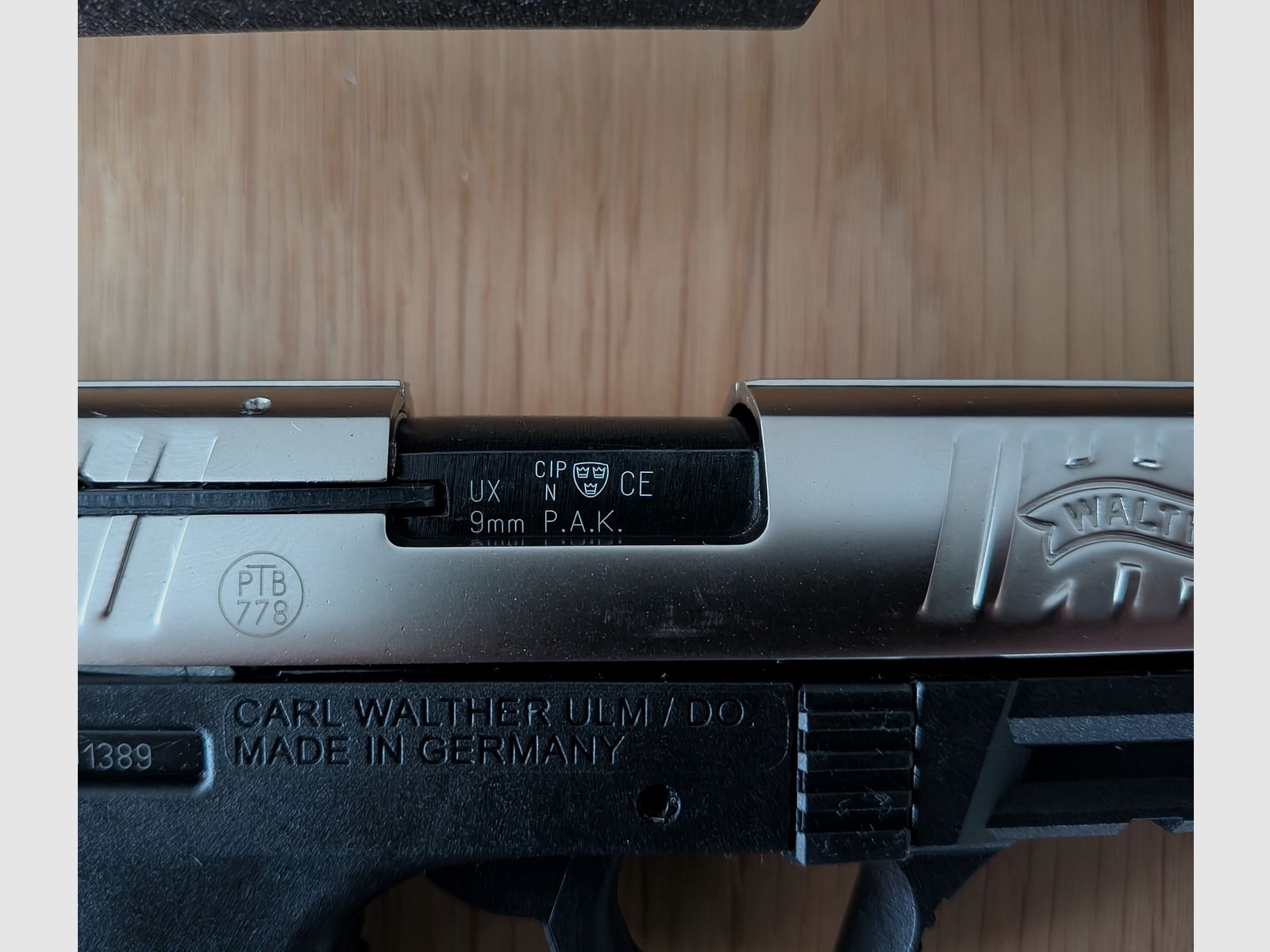 Walther P22Q Nickel 9mm P.A.K. ++ NOWY++P 22 Q Pistolet alarmowy